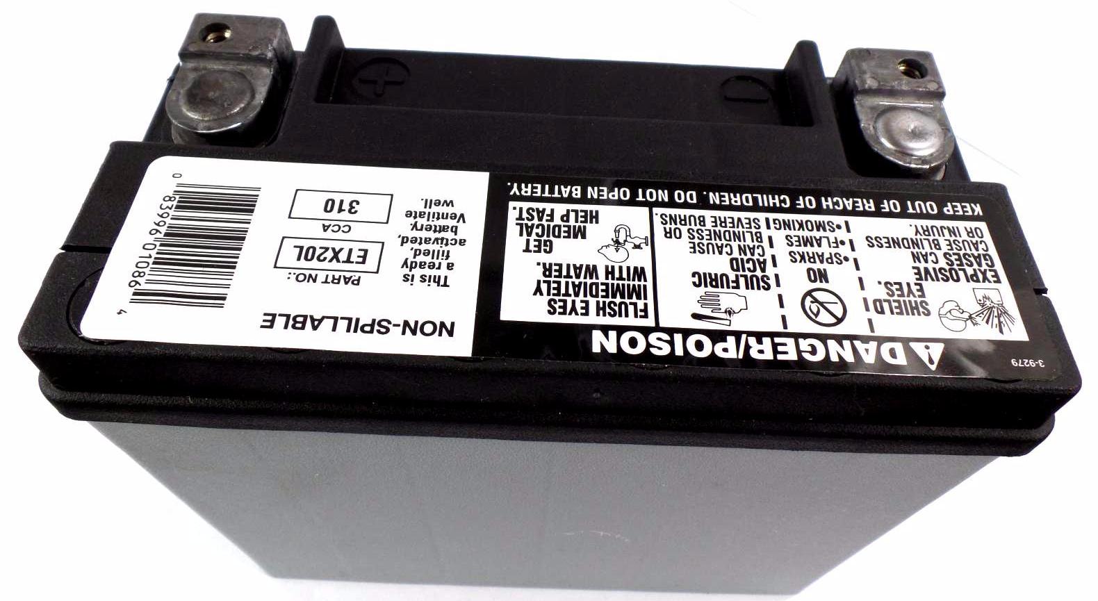 Аккумулятор gtx20l bs